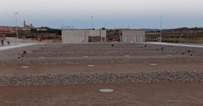 Estado actual de la depuradora de Aguaviva.