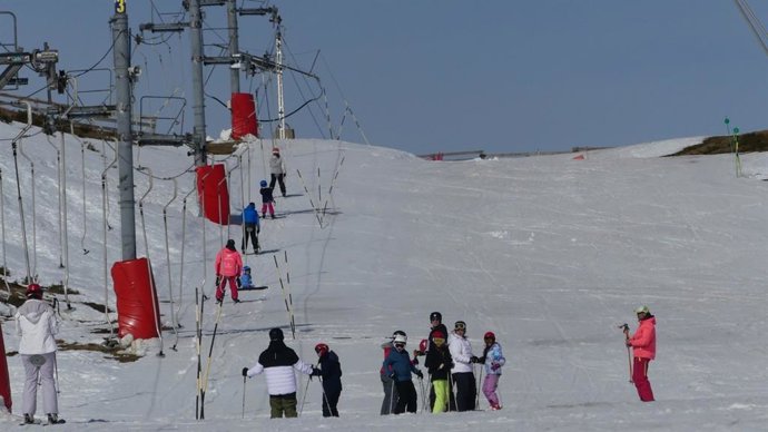 Estación de esquí de Leitariegos.