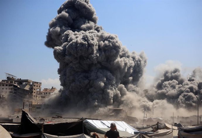 Ataque del Ejército de Israel en Gaza