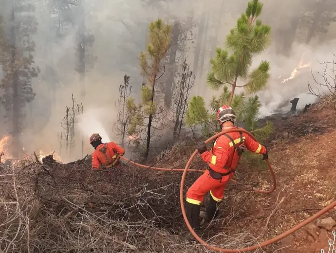 Efectivos de extinción de incendios