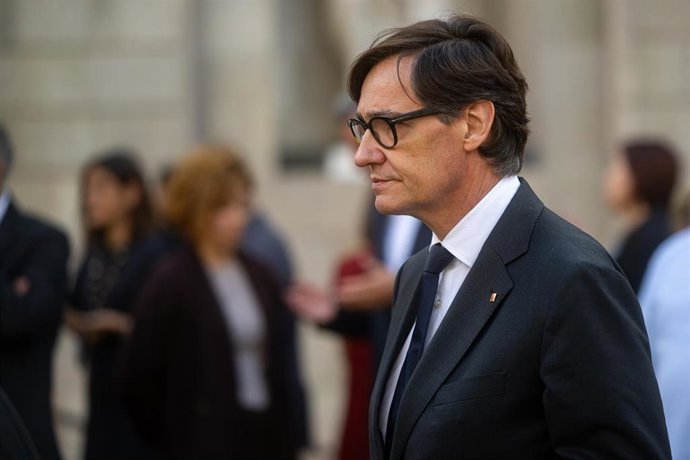 El presidente de la Generalitat, Salvador Illa