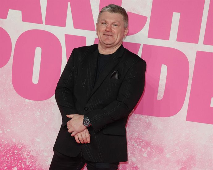 Archivo - March 4, 2025, London, United Kingdom: Ricky Hatton attends the World Premiere of 'Marching Powder' held at the Cineworld Leicester Square, London