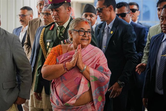 La nueva primera ministra de Nepal, Sushila Karki