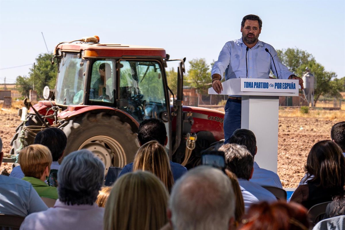 Núñez (PP) aspira a ser  el presidente del campo  y promete un plan de innovación si gana las elecciones en C-LM