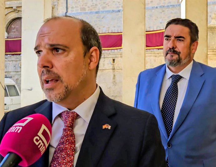 El secretario general de PSOE Guadalajara, Pablo Bellido