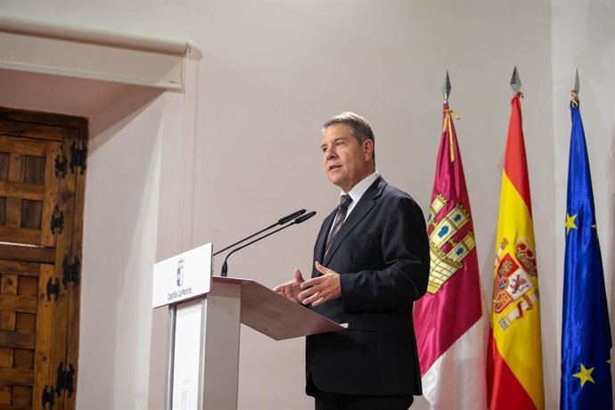 Archivo - El presidente de Castilla-La Mancha, Emiliano García-Page.