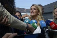 Díaz, tras la suspensión de la última etapa de la Vuelta en Madrid: "Nuestra ciudadanía es un ejemplo de dignidad"