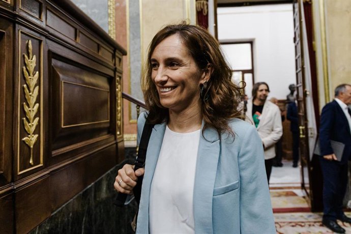 La ministra de Sanidad, Mónica García.