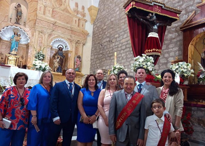 Mata asiste a los actos conmemorativos de las fiestas patronales de la ELA de El Mármol