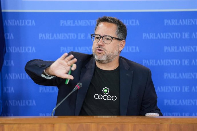 El portavoz del Grupo Mixto-AdelanteAndalucía, José Ignacio García