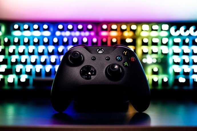 Controle de console de videogame.
