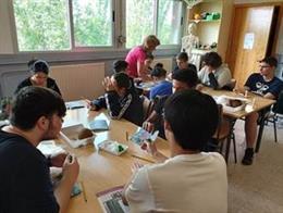 Imagen de archivo del desarrollo de una actividad del programa en un centro educativo