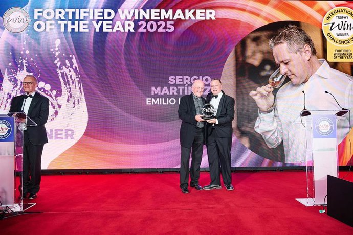 Sergio Martínez (Bodegas Lustau), elegido por séptima vez como 'Mejor enólogo de vinos generosos del mundo'