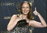 Foto: Hannah Einbinder (Hacks) defiende su grito a favor de Palestina en los Emmy 2025: "Es mi obligación como judía"