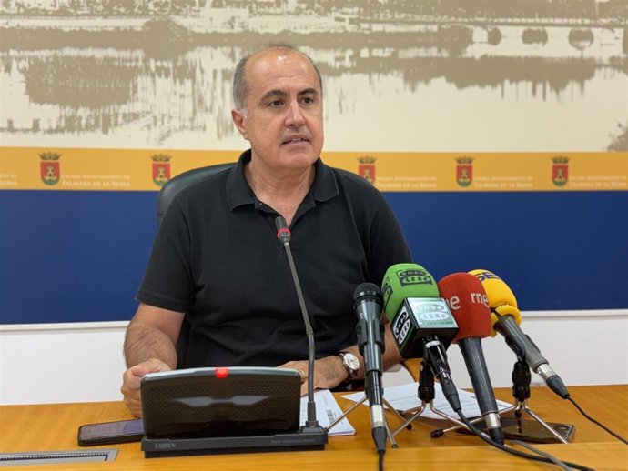 El portavoz del equipo de Gobierno en el Ayuntamiento de Talavera de la Reina, Jesús García-Barroso.