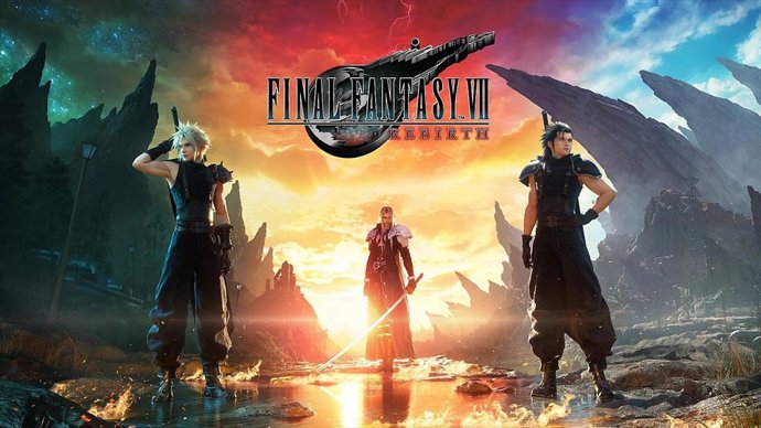 O jogo de videogame Final Fantasy VII Rebirth.
