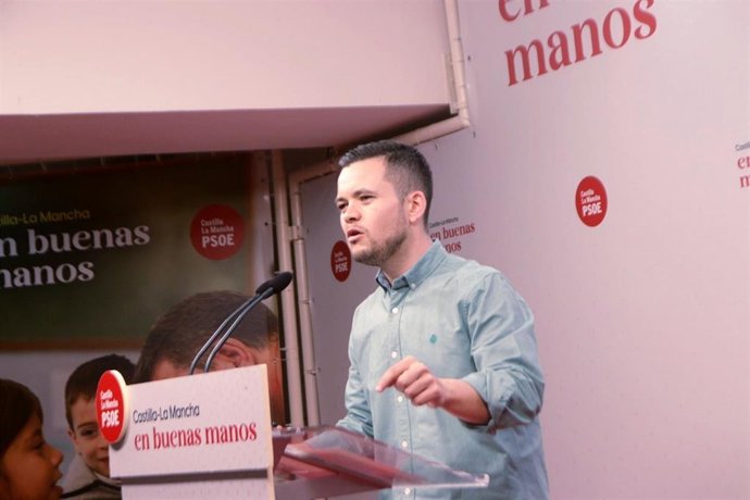 El diputado del PSOE en las Cortes de C-LM Álvaro Toconar.