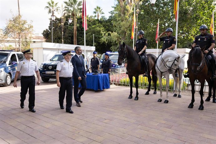 Dispositivo Especial de Seguridad desplegado durante la Feria de Murcia de la Policía Nacional de Murcia