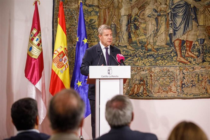 El presidente de Castilla-La Mancha, Emiliano García-Page