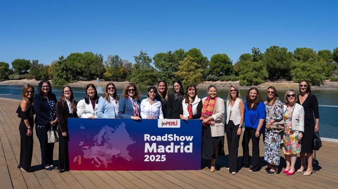 Más de 200 empresarios peruanos clausuran el XVIII Roadshow Europa 2025 en Madrid.
