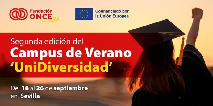 Cartel de la segunda edición del Campus de Verano 'UniDiversidad'.