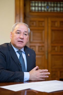 Archivo - Imagen de archivo del presidente de la Diputación de Lugo y alcalde de Monforte, José Tomé