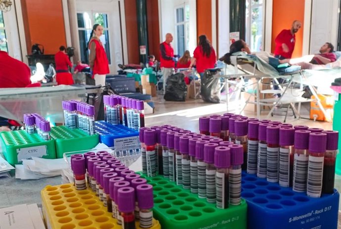 Macrocolecta de sangre en Huelva.