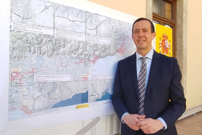 Archivo - El subdelegado del Gobierno en Almería, José María Martín