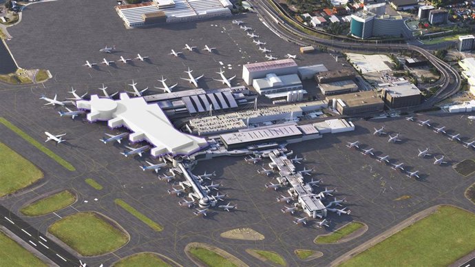 El aeropuerto de Sídney prepara su expansión para recibir 72 millones de pasajeros anuales a partir de 2045.