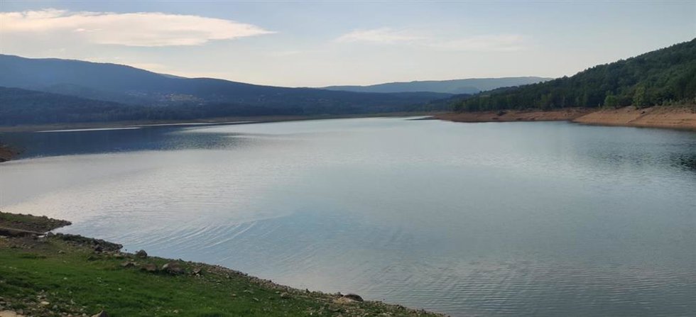 Archivo - Embalse González Lacasa con poca agua