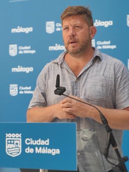 El portavoz de Con Málaga, Nicolás Sguilgia.