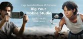 Foto: COMUNICADO: SmallRig amplía el potencial creativo del iPhone 17 Pro con accesorios profesionales completos