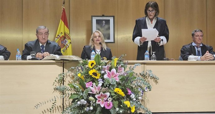 La guadalajareña María Elena Mayor Rodrigo,  jura el cargo como presidenta de la Audiencia Provincial de Guadalajara.