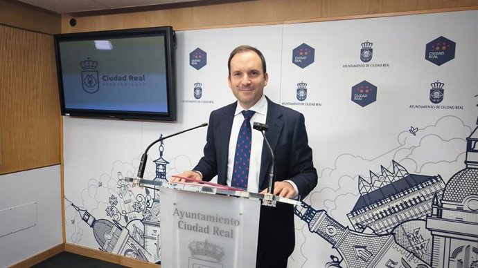 El portavoz del equipo de Gobierno en el Ayuntamiento de Ciudad Real, Guillermo Arroyo.
