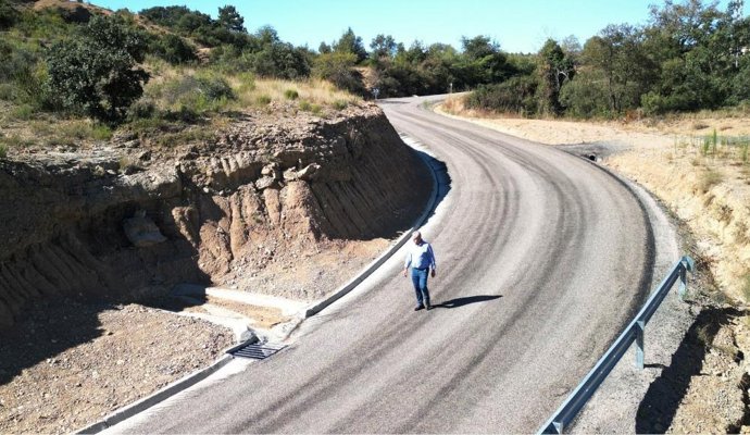 La Diputación de Huesca culmina las obras entre Naval y Bárcabo