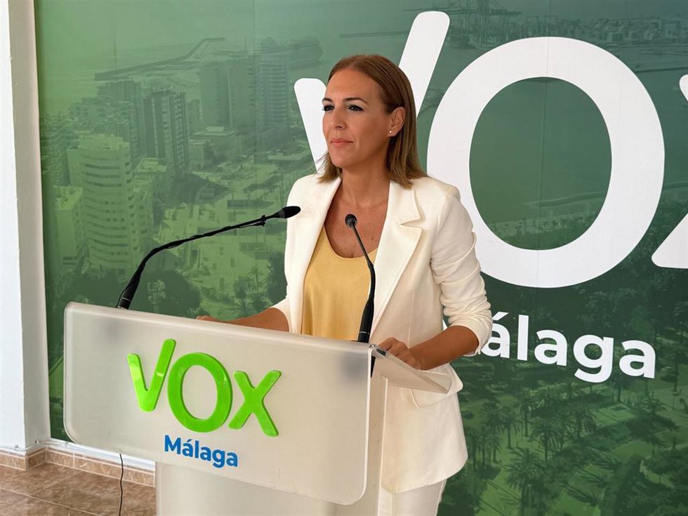 La diputada nacional de Vox en el Congreso Patricia Rueda.