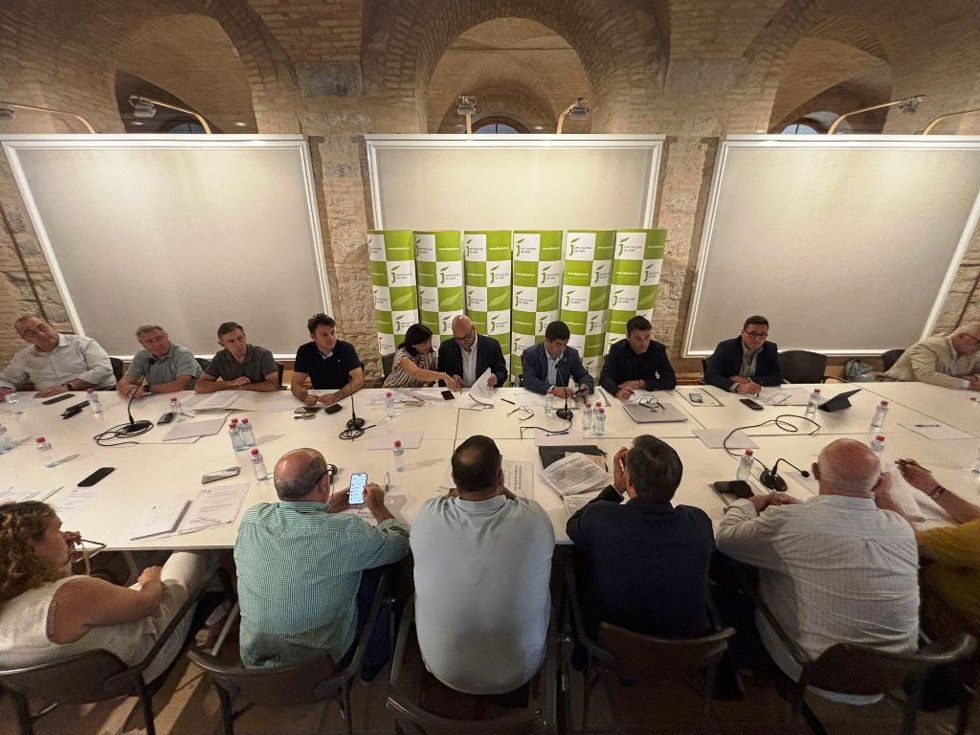 Reunión del Consejo Provincial del Olivar y del Aceite de Oliva.
