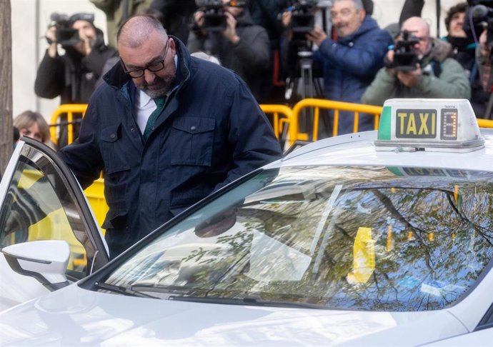 Archivo - El exasesor del ex ministro José Luis Ábalos, Koldo García, a su salida del Tribunal Supremo tras declarar el pasado diciembre de 2024.