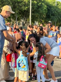 Alfafar inicia el curso escolar en el CEIP Orba