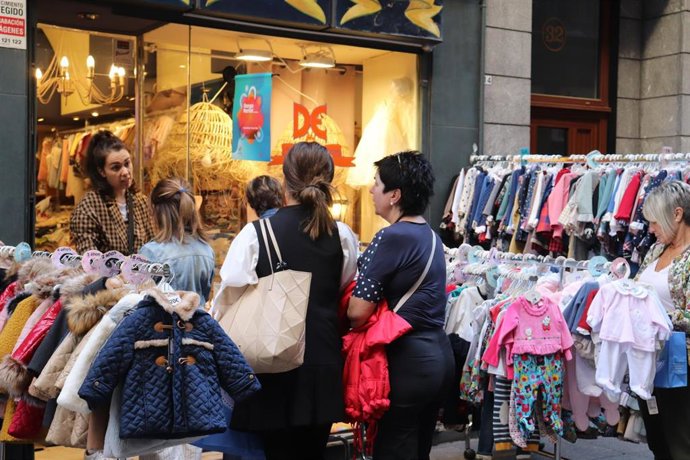 Archivo - Ganga Market, en el Casco Viejo de Bilbao