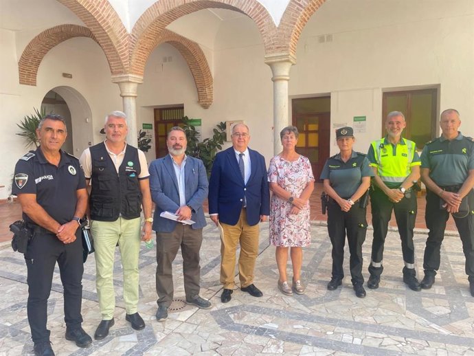 Reunión de la Junta Local de Seguridad para la Feria de Zafra.