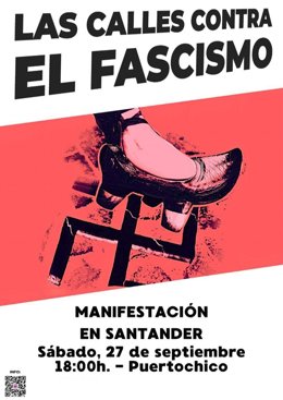 Cartel de la manifestación contra el Galerna Fest