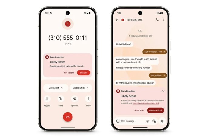Scam Detection en la app Mensajes