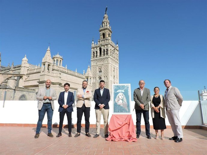 Presentación, en Sevilla, del cartel anunciador de la Coronación Canónica de Nuestra Señora de los Dolores, de El Viso del Alcor.
