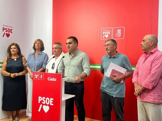 Juan Cornejo en rueda de prensa.