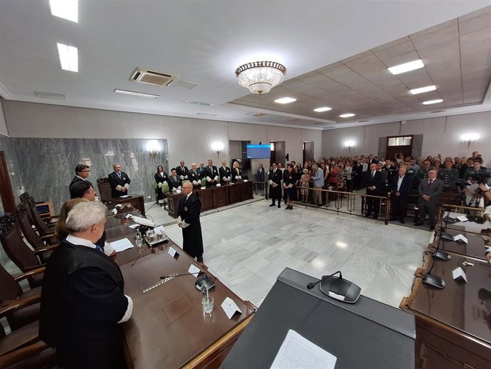 Miguel Ángel Parramón toma posesión como presidente de la Audiencia de Las Palmas