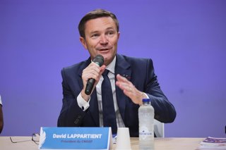 Archivo - David LAPPARTIENT, CNOSF President during the opening ceremony of the Olympic Games Paris 2024 on 26 July 2024 in Paris, France - Photo Ann-Dee Lamour / CDP MEDIA / DPPI Media