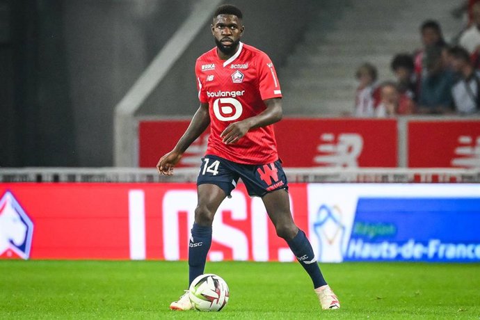 Archivo - Samuel Umtiti con el Lille