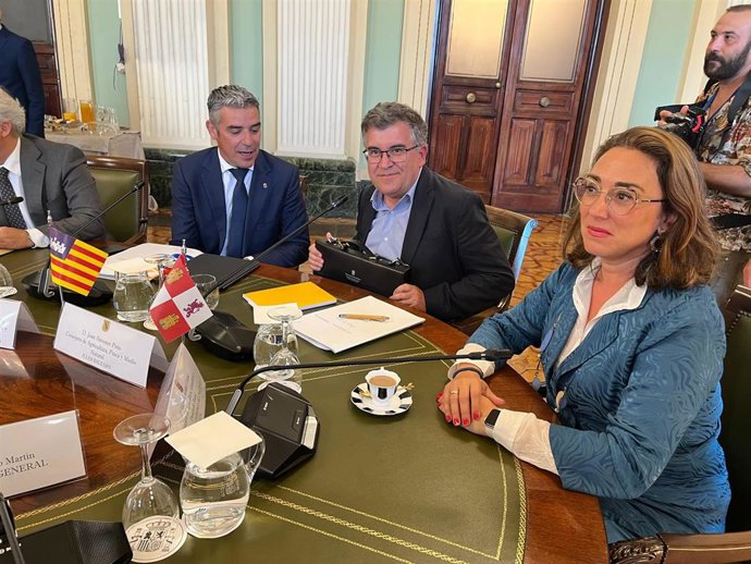 María González Corral, durante la reunión del Consejo Consultivo de la PAC.