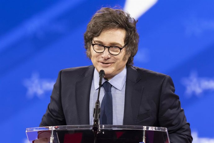 Archivo - El presidente de Argentina, Javier Milei